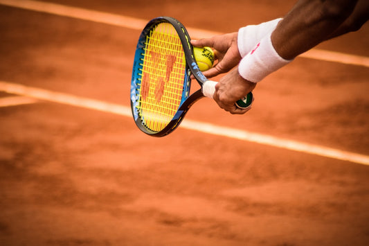 Which tennis grip is best for sweaty hands?