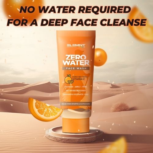 zero water facewash