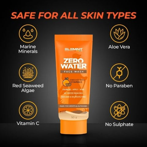 benefits of zero water facewash