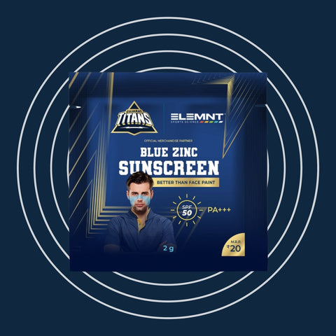 Gujarat Titans Blue Zinc Sunscreen