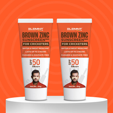 Brown Zinc Sunscreen 100 GM (Pack of 2)