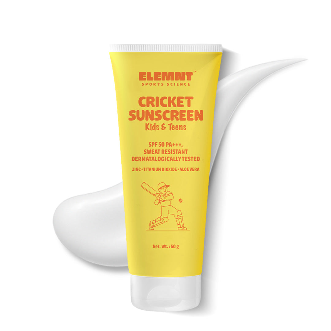 Elemnt Cricket Sunscreen for Kids & Teens, 50 Gm