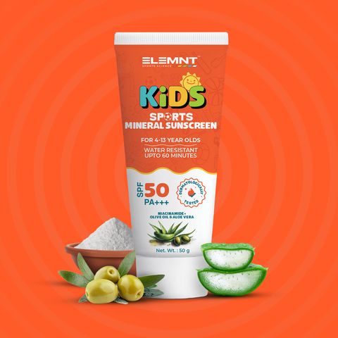 Kids Sports Mineral Sunscreen For 4-13 Year Olds