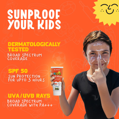 Kids Sports Mineral Sunscreen For 4-13 Year Olds