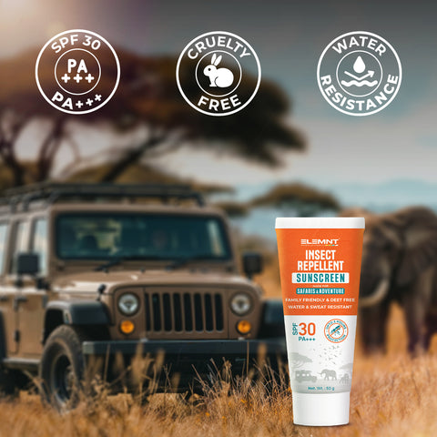 Insect Repellent Sunscreen - Safari & Adventure