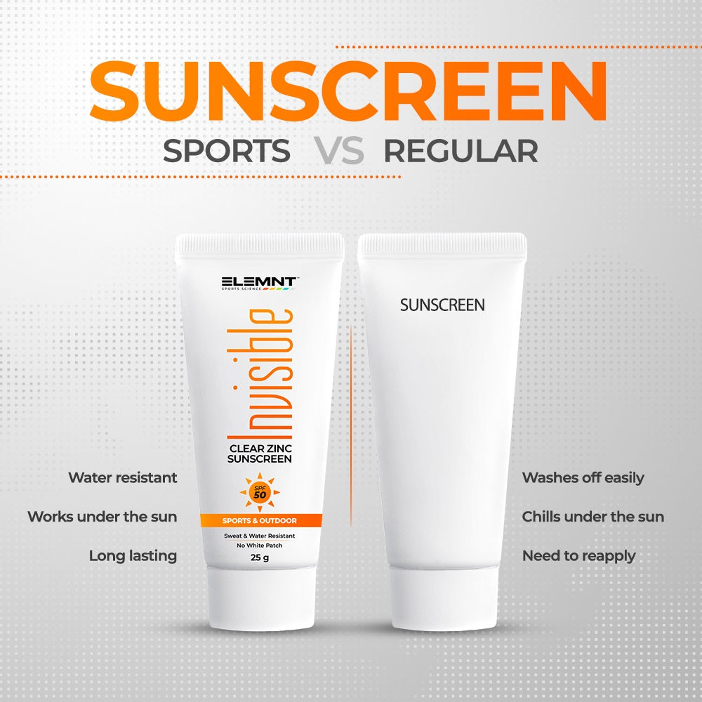 invisible zinc sunscreen vs regular sunscreen