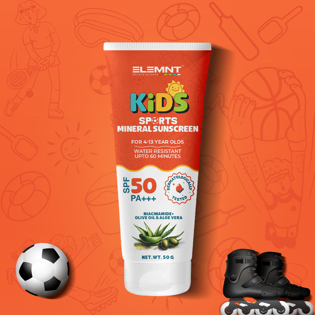 Kids Sports Mineral Sunscreen For 4-13 Year Olds