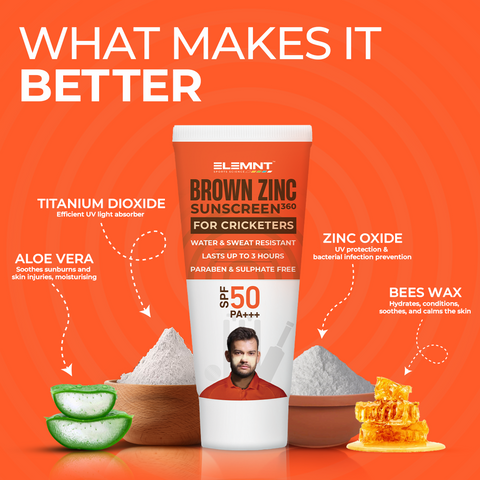 Brown Zinc Sunscreen